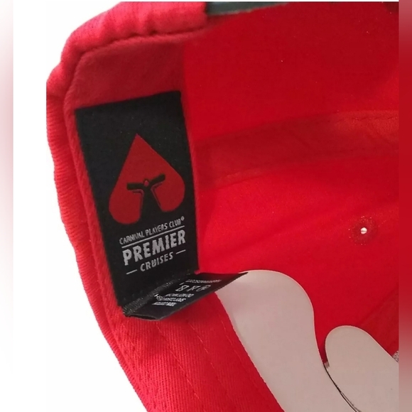 Premier Cruises "Join The Fun" Red Hat Cap Snapback #New - Picture 6 of 7